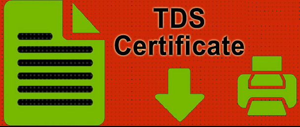  TDS certificate 
